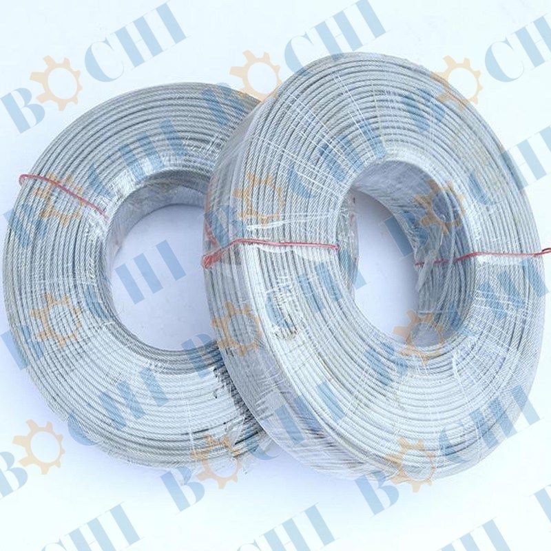 Nylon/PE/ PVC/PA/PP Coated Galvanized Anti-Rust Steel Wire Rope