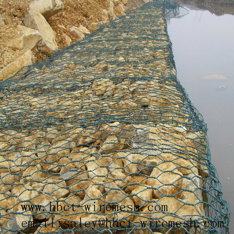 Anti-Flooding Reno Mattress Stone Box Galvanized Gabion Basket Price