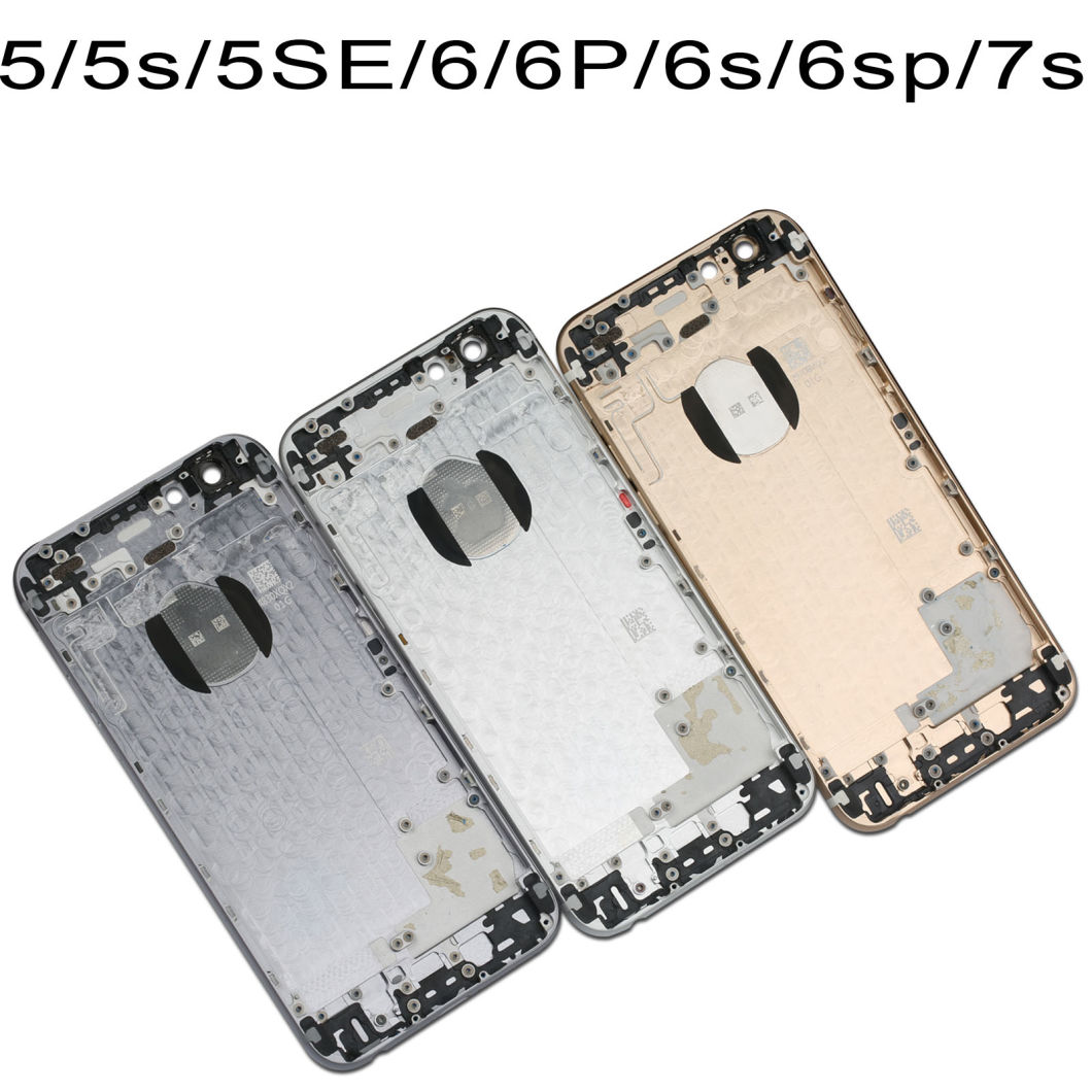 Aaaa Quality Replacement iPhone Back Housings for iPhone 5s 6g 7g 7p Mobile Phone Back Cover