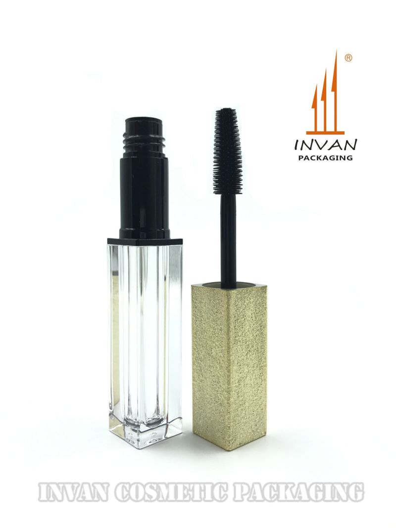 Modern Design Gold Cap Makeup Container Mascara Container Mascara Case Mascara Tube