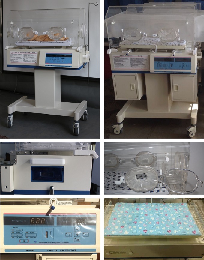 CE Approved Medical Equipment High Grade Infant Incubator (H-2000)