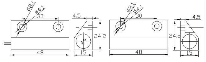 Roller Shutter Sensor Door Contact Overhead Mount Switch