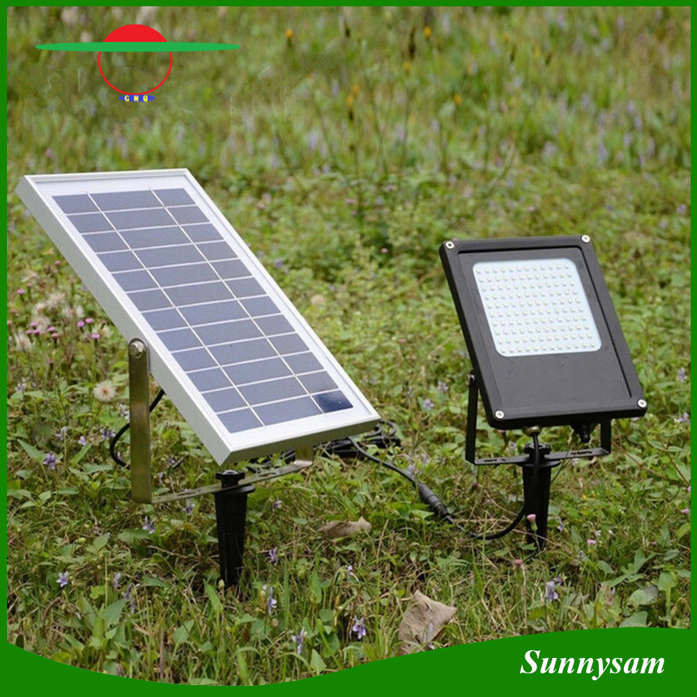 120 LEDs Solar Power Lood Light Radar Sensor Motion Outdoor Light LED Floodlights