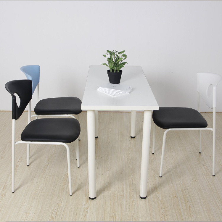 White Steel Tube Stackable Plastic Chair Price