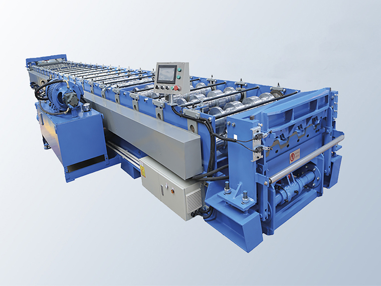 Metal Floor Deck Sheet Roll Forming Machine