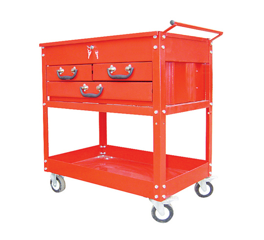 200lbs Service Cart with Drawers Tool Table
