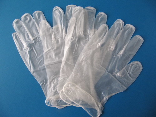 Disposable Exam Vinyl Gloves or Nitrile Gloves for Dental Use