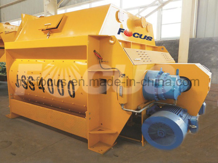 Fully Automatic Twin Shaft Concrete Mixer Js750, Sand and Cement Mixer for Concrete Batch Plant