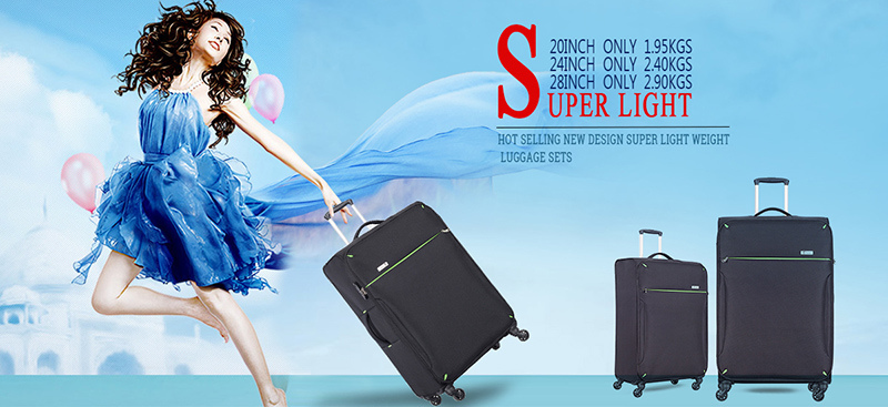 Fashion Cabin Crew Travel Luggage Bag Trolley with More Compartment