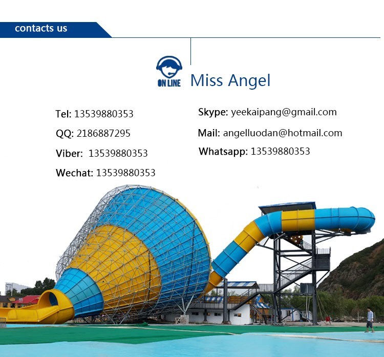 2017 New Design Commercial Large Kids Plastic Water Slide