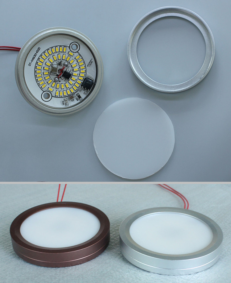 Ultra-Thin Round LED Cabinet and Showcase Jewelry Light