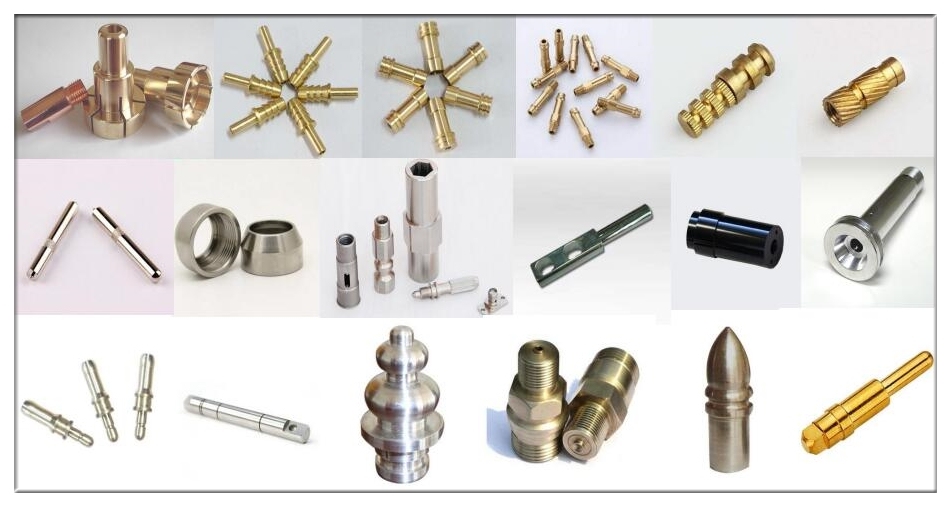 Brass Machining Parts Precision Machined Brass Telecommunication Connector