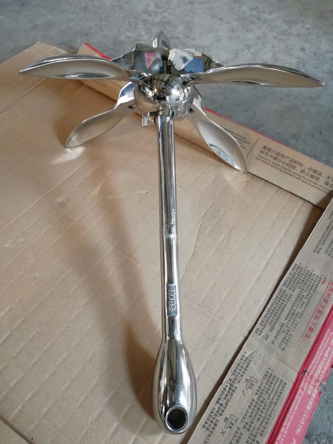 10 Kgs Stainless Steel Anchor for Yacht Boat