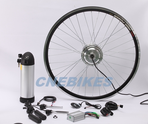 CE 36V Brushless Geared Electric Bike Kit with Lithium Battery