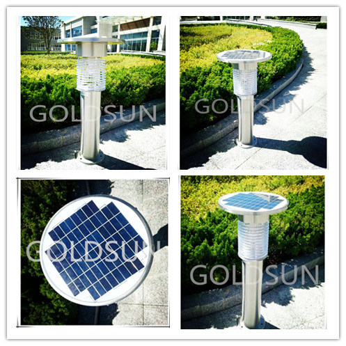 Stainless Steel Solar Mosquito Killer Lamp