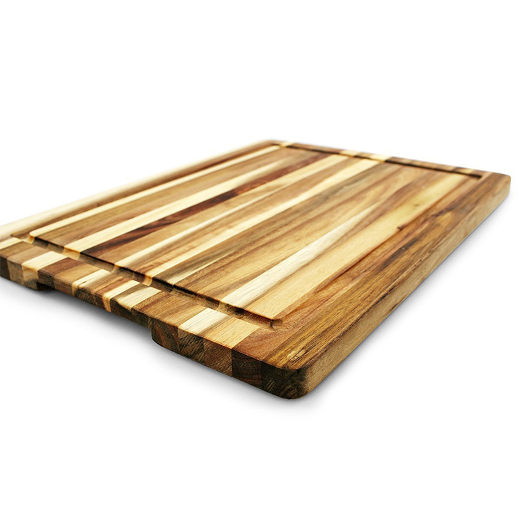 Eco-Friendly Fumigated Wood Chopping Block for Home or Bar