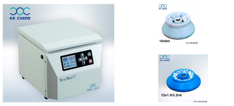 Laboratory 12 Tubes Centrifuge 1.5ml Rotor High Speed Mini LCD Screen Centrifuge for Microbiology