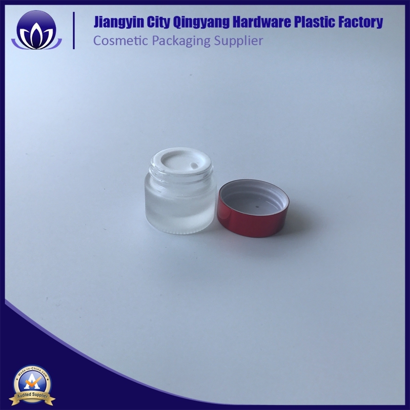 Wholesale Empty 20g Clear Glass Cream Jar for Cosmetic