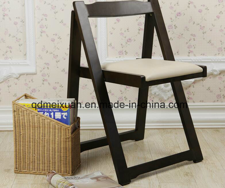 Solid Wooden Folding Chairs Living Room Chairs Coffee Chairs (M-X2539)