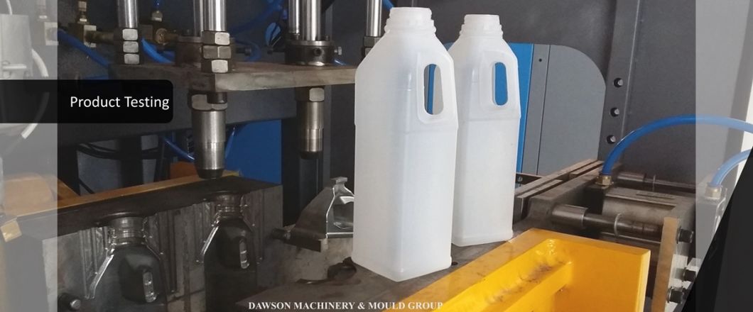 Small HDPE PVC Bottle Making Machine Blow Moulding Equipment