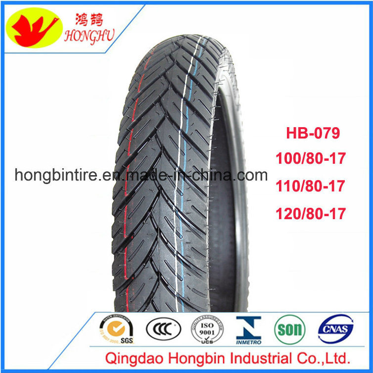 Motorcycle Tyre Tubeless Motorcycle Tyre for Motorcycle 100/80-17