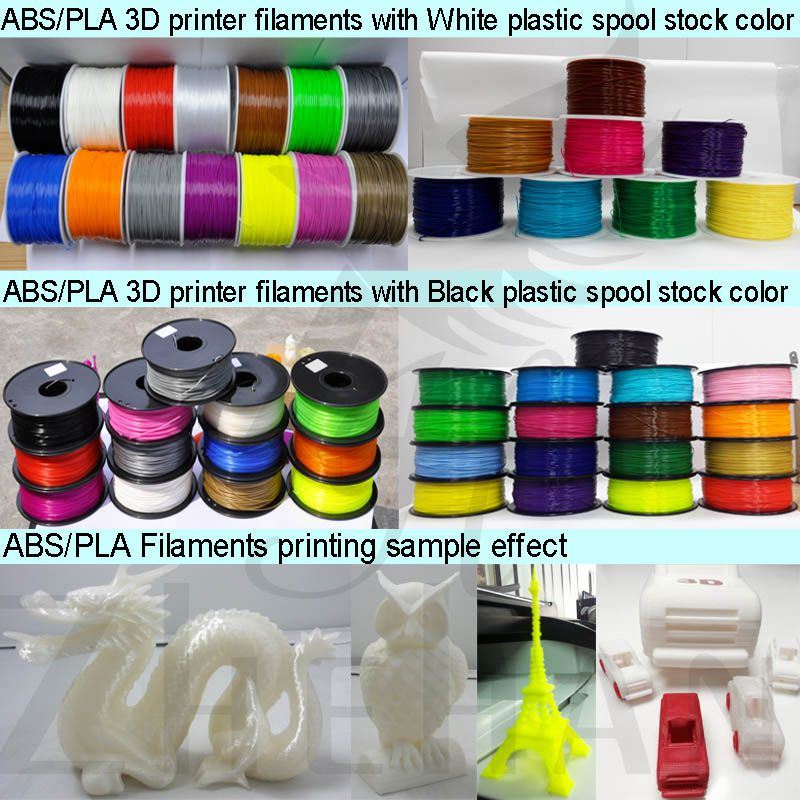 ABS/PLA Filaments Sample Roll Filaments Spool in 0.25kg