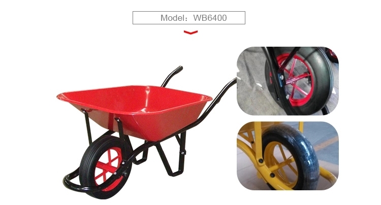 Good Price Single Wheel Heavy Duty Wheelbarrow Wb6400