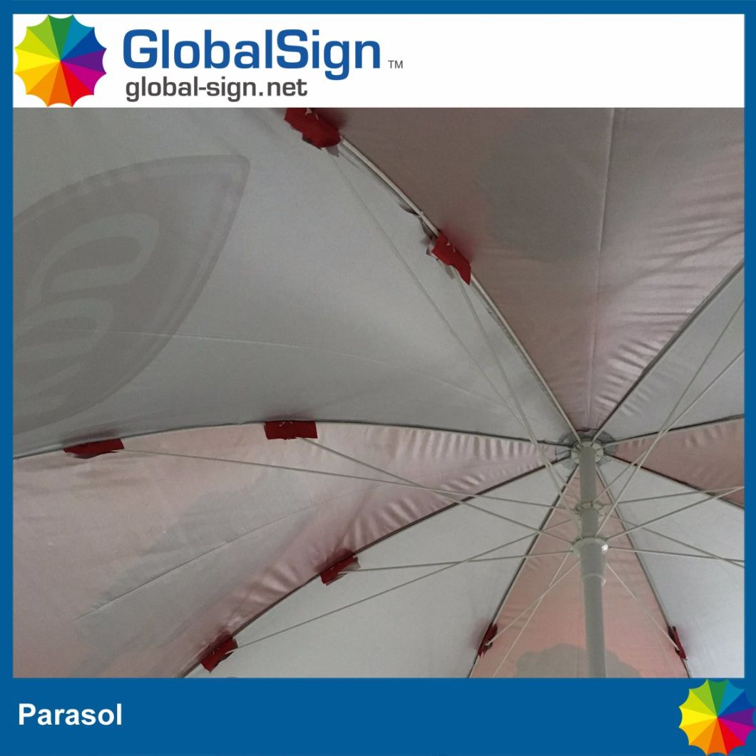 Manufacturer Branded Promotional Cart Umbrellas Beach Parasol
