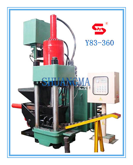 Hydraulic Metal Sawdust Briquetting Press Machine