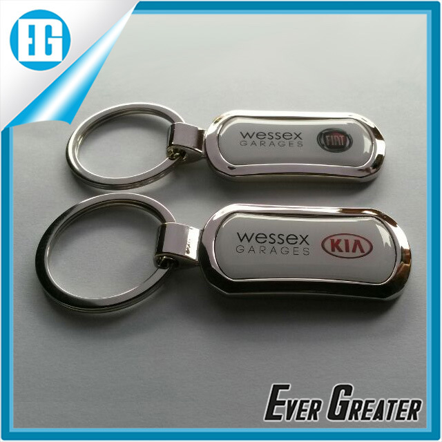 Initials Epoxy Sticker Bottle Opener Key Ring Keychain