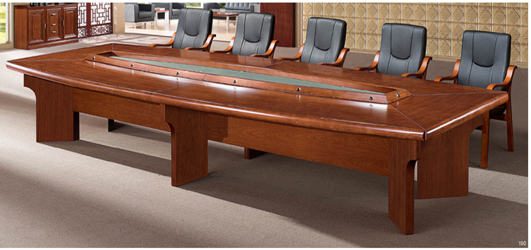 Commercial Furniture Oval Conference Table and Chair for Office Use