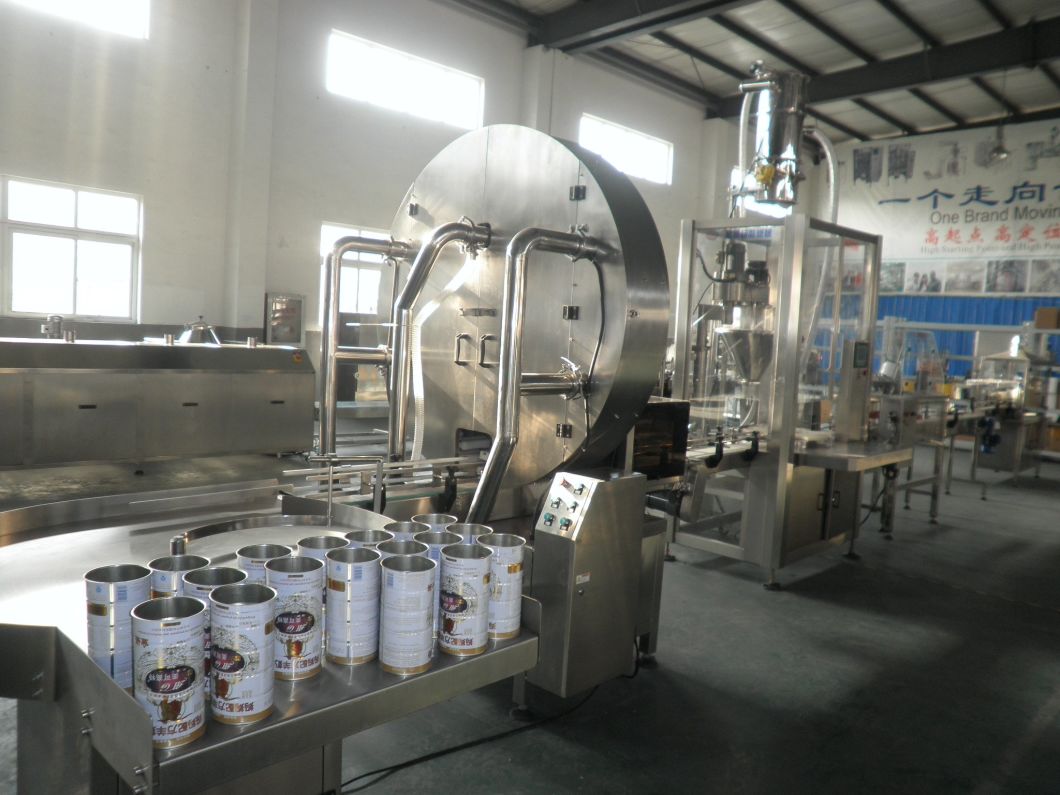 Milk Powder Filling Machine Powder Cans Feeding, Packaging Machine (XFF-G)