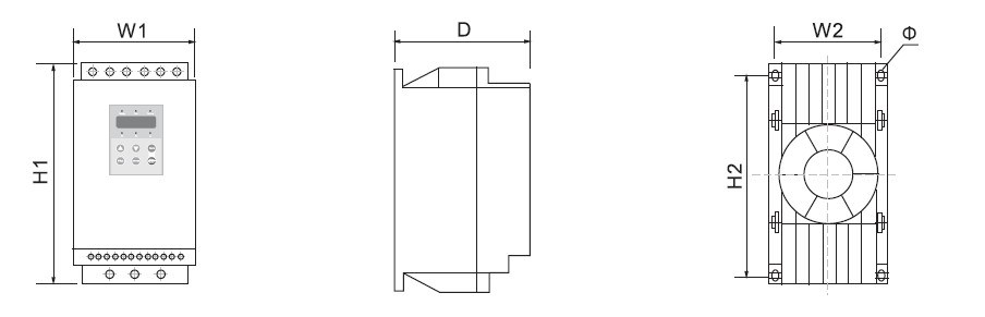 Chziri Soft Motor Starter 37kw Zjr2-3370