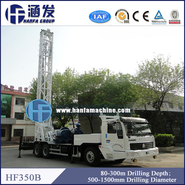 Hft-350b Truck Mounted Water Well Drilling Rig