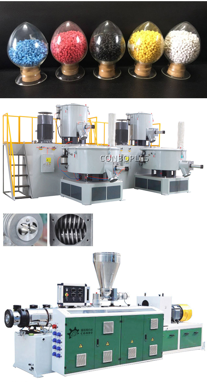 PVC Die Face Hot Cutting Compounding Pelletizing Granulating Recycling Line