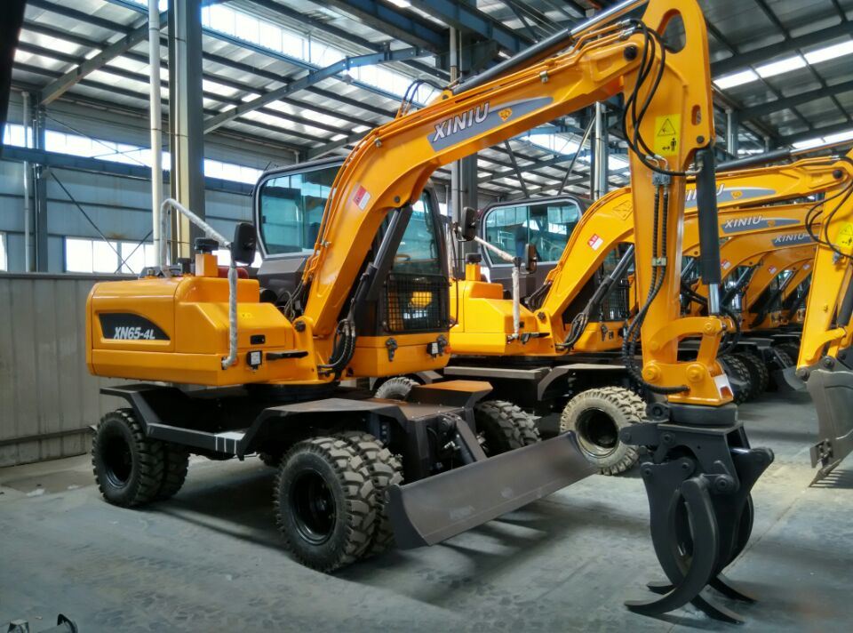 Chinese Hot Sale Wheel Excavator with CE ISO