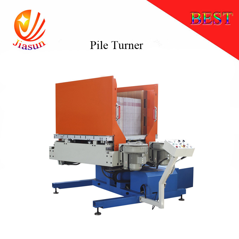 Pile Turning Aligning Dust Removing Paper Separation Turner Machine