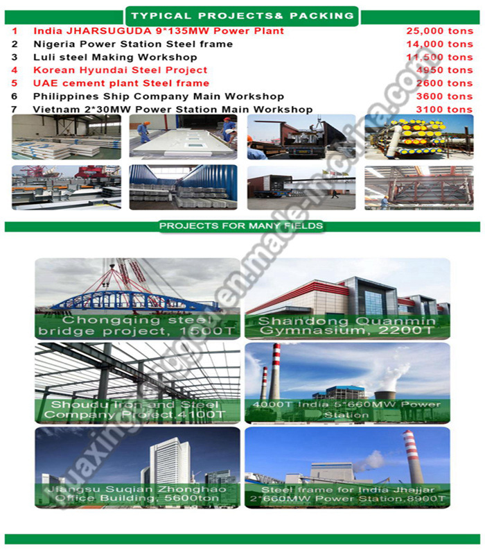 New Designed Hot Dipped Galvanized Modular Steel Structures