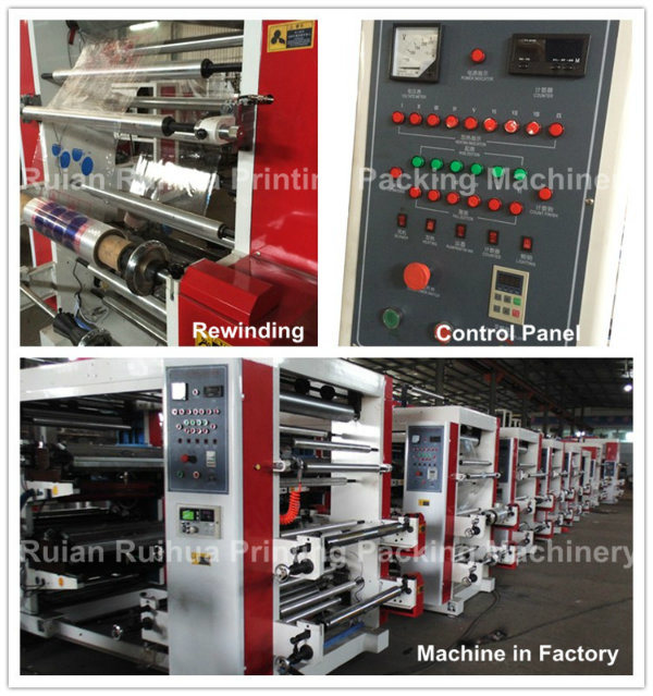 Economical 4 Color Flexographic Printing Machine