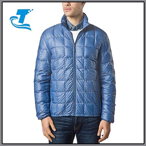 Men Packable Down Quilted Puffer Lightweight Jacket