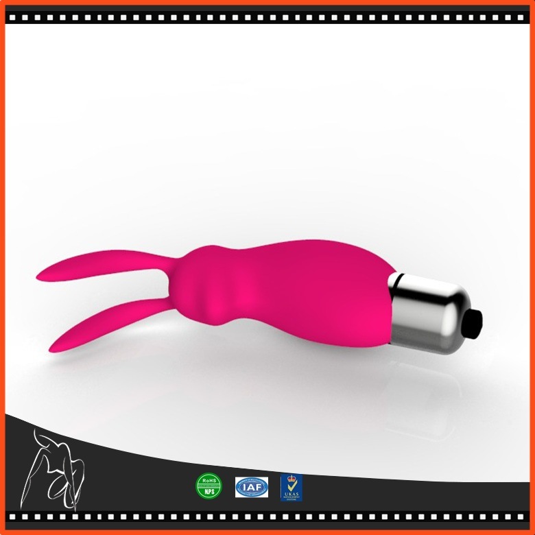 Best Selling Rabbit Mini Vibrator 360 Degree Rotation Waterproof Sex Toys Girls Masturbation