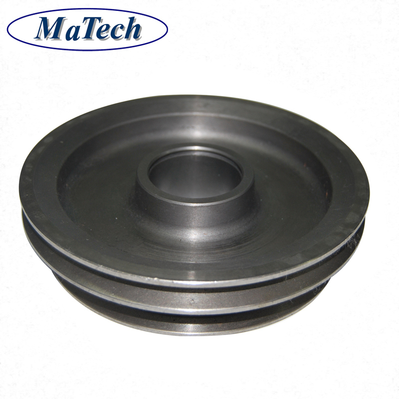 Manufacture Precisely Casting Material Steel#45 V Belt Pulley