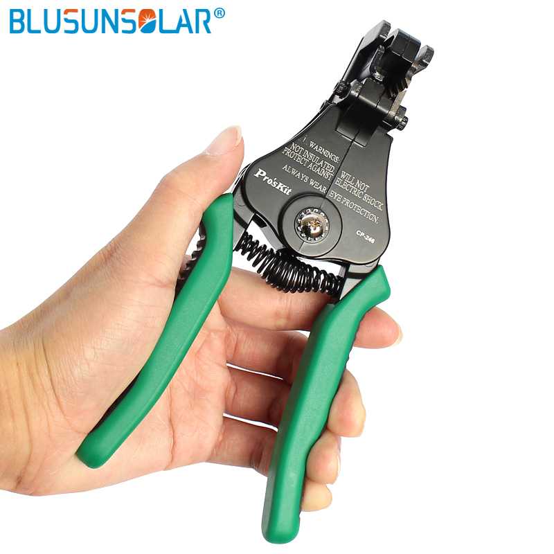 PV Solar Wire Stripper for 14 AWG, 12AWG, 10AWG, 2.5mm2, 4.0mm2, 6.0mm2