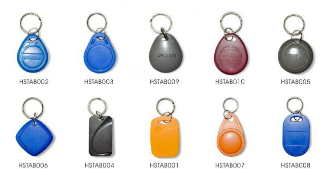 Colorful ABS RFID Key Fob with T5577 IC/ID Chips
