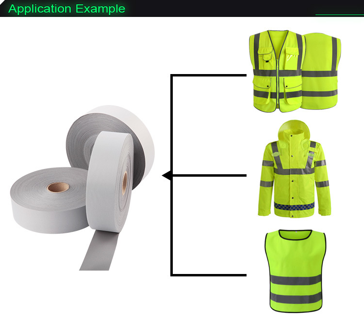 High Visibility Elastic Reflective Tape