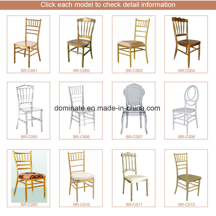 Manufacturers Hotel Hot Selling Stacking Chiavari Tiffany Wedding Chair