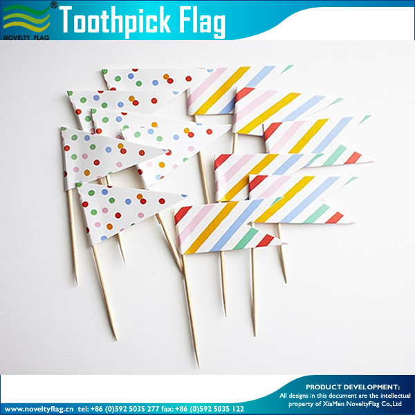 Ditital Printing USA Paper Toothpick Flags (M-NF29F14024)