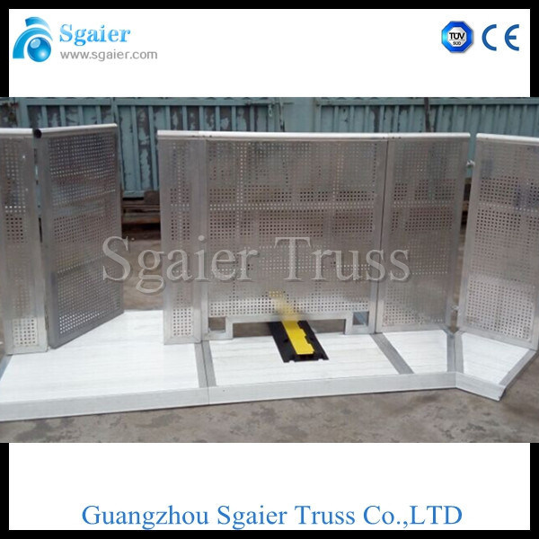 2016 Sgaiertruss Stage Aluminium Barrier Safety Barrier Fence