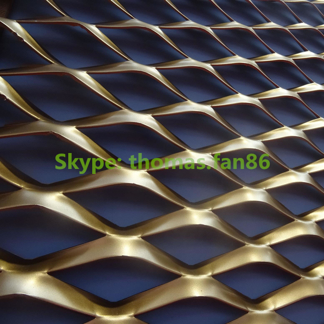 Aluminium Mesh for Curtain / Decoration Expanded Plate