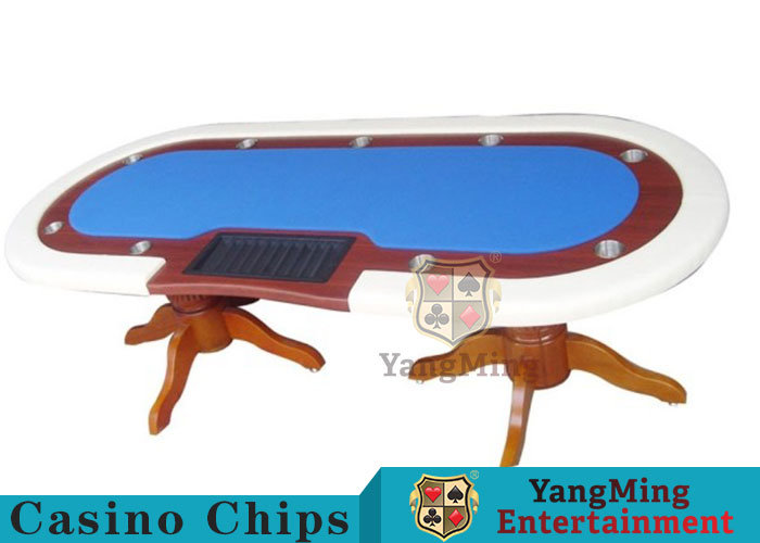 110 Inch Deluxe Casino Grade Professional Texas Holdem Poker Table with 10 Player of Factory Supply (YM-BA11-3)